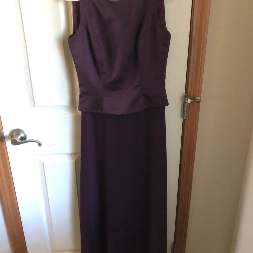 Formal Plum-colored dress